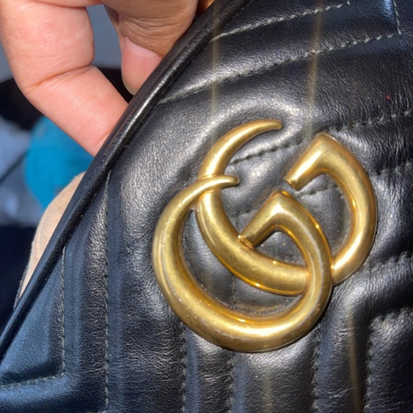 GG Marmont small matelassé shoulder bag - Picture 12 of 16